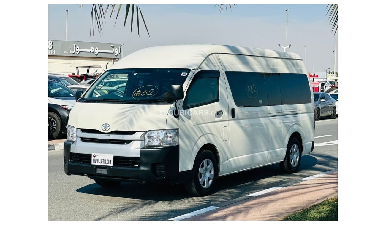 Toyota Hiace 2019 | RHD | MULTIMEDIA SCREEN | REAR VIEW CAMERA | POWER SLIDE DOOR | PREMIUM FABRICATED SEATS