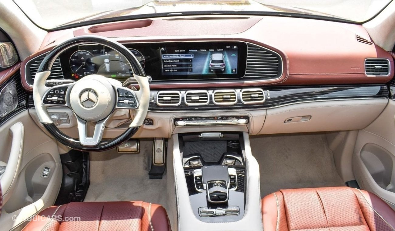 مرسيدس بنز GLS 600 Mercedes Benz GLS 600 Maybach 4Matic | with E-Active Body Control Fully Loaded | 2023