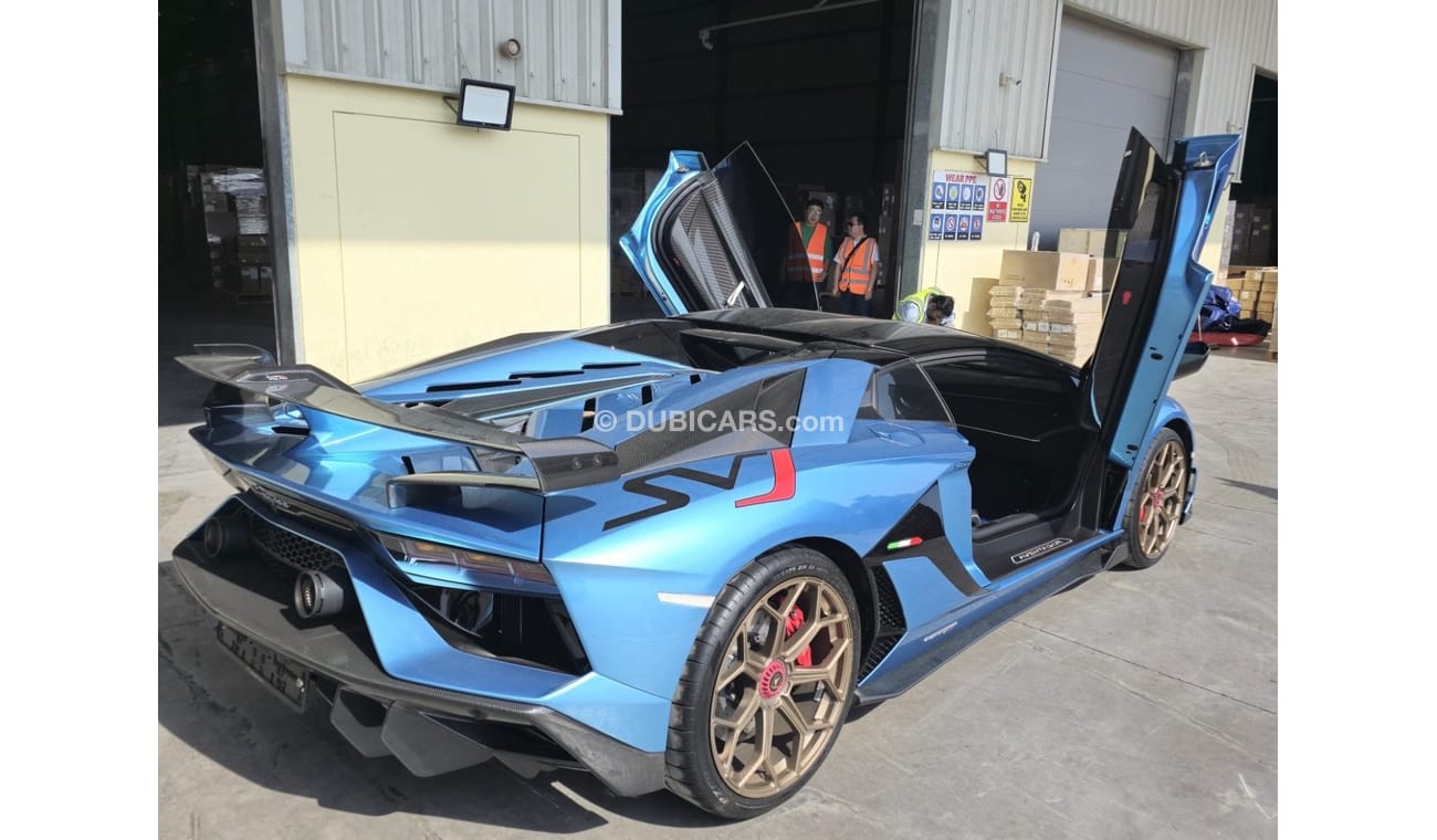 Lamborghini Aventador 2021 - SVJ Roadster - 2,150KM Only - Sky Blue