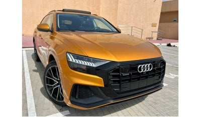 أودي Q8 55 TFSI quattro S-لاين سبورت باكج كلين تايتل بدون حوادث ضمان دخول جميع دول الخليج + مقاصه جمركية