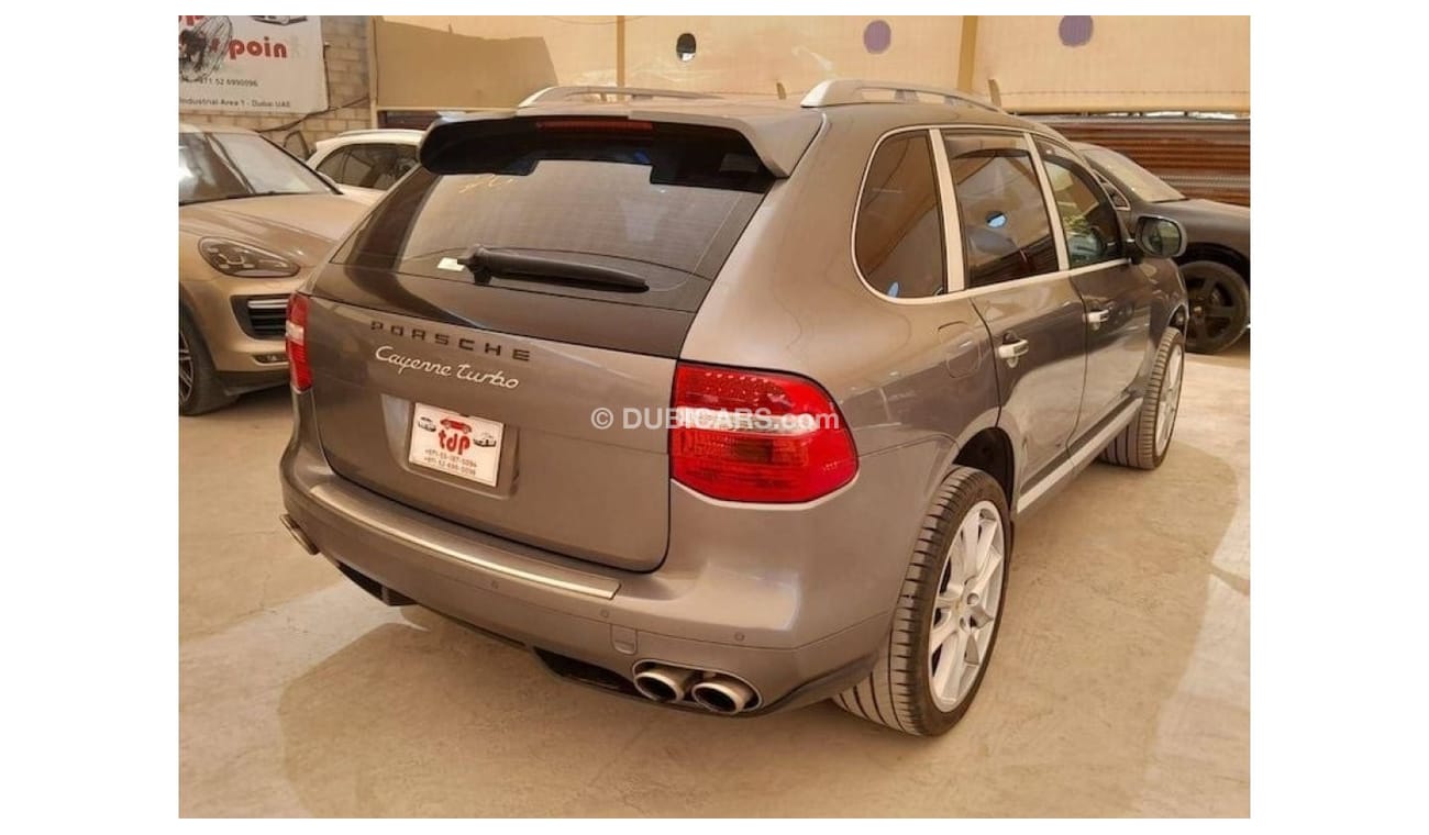 بورش كايان PORSCHE CAYENNE TURBO 4.8L 2008 WITH LEATHER SEATS, T.V NAVIGATION AND MUCH MORE...