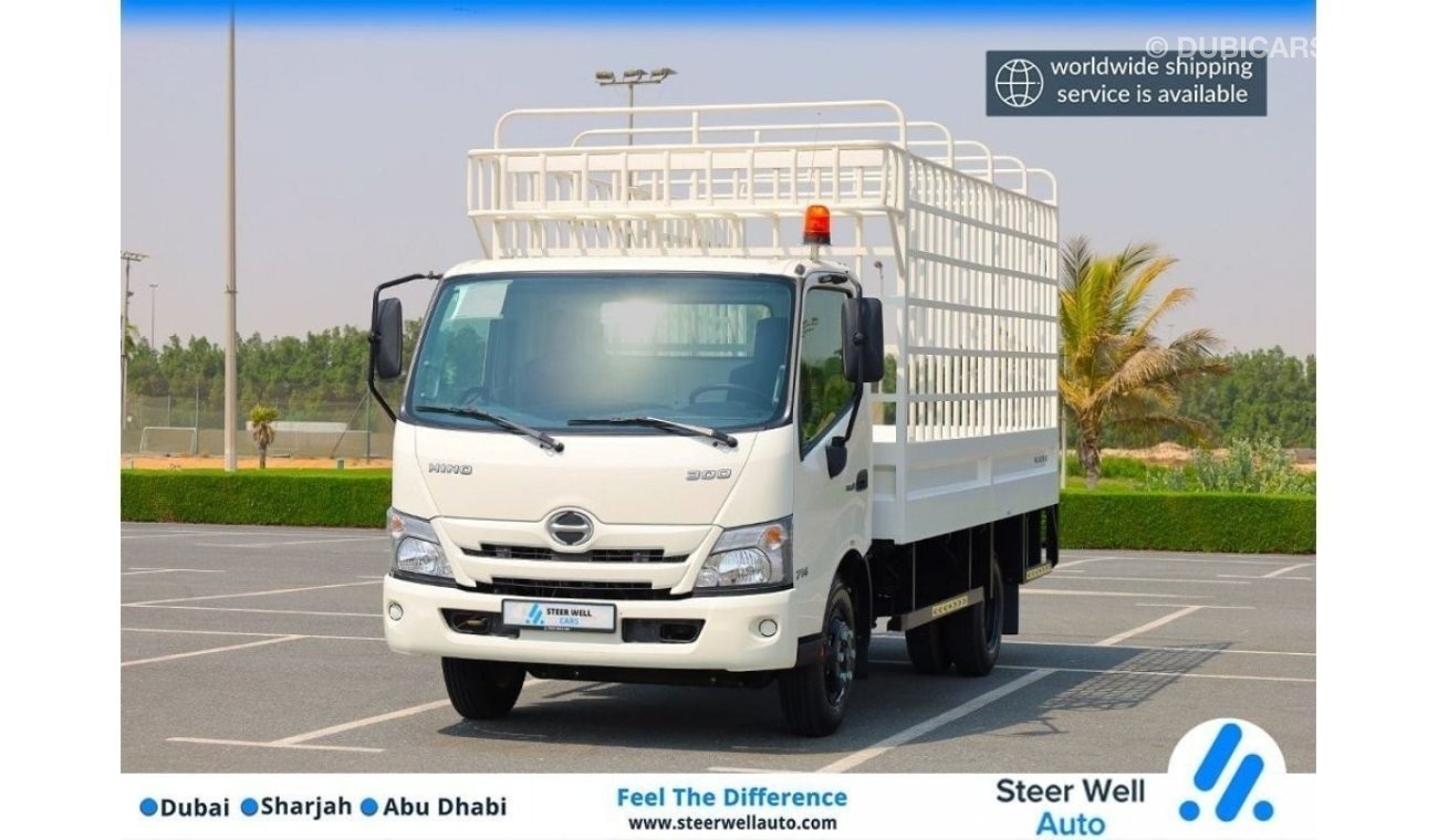 Hino 300 Series 714 | 3 Ton Grill Body | M/T 4.0L Diesel Engine | GCC Specs | Ready To Drive