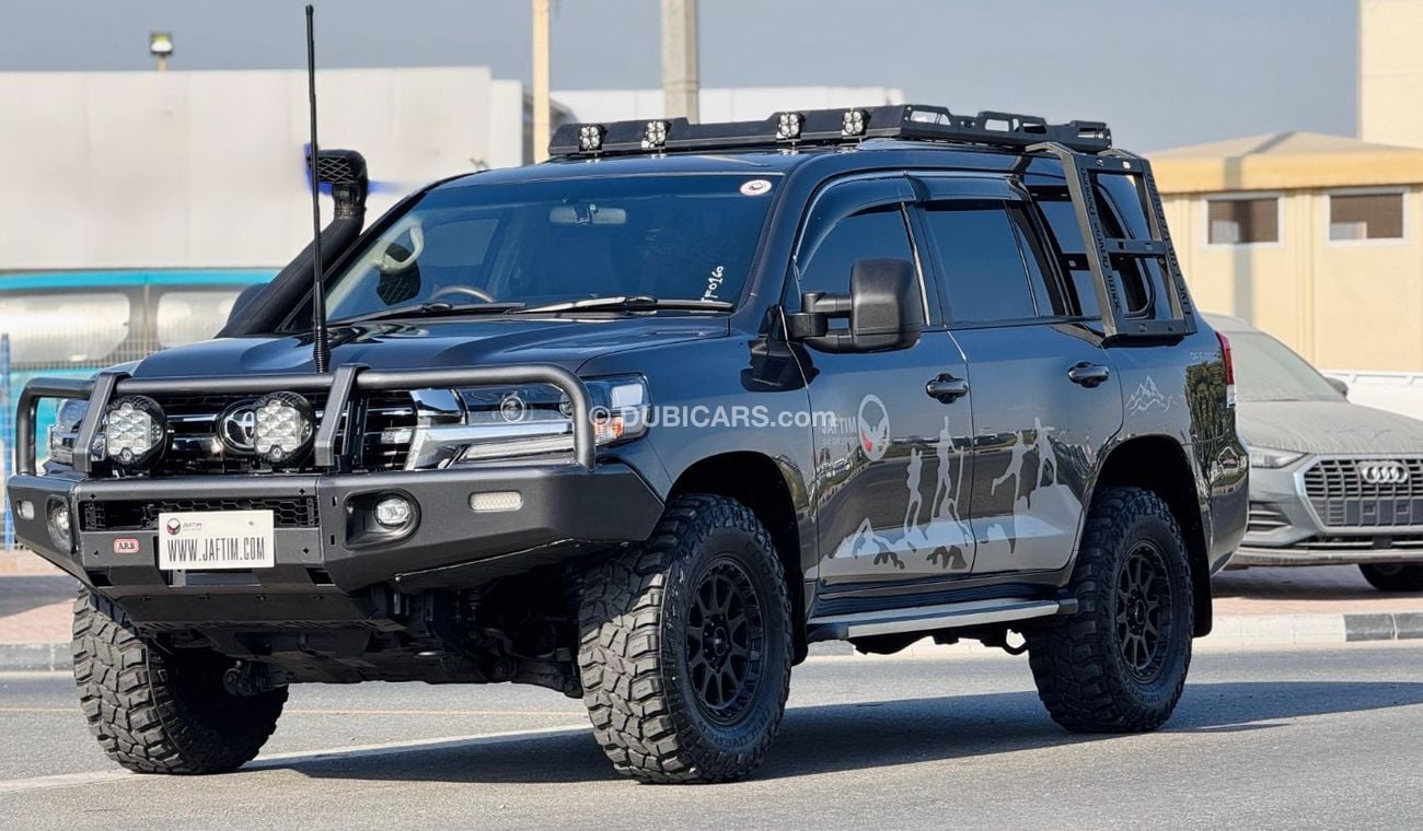 Toyota Land Cruiser OFF ROAD MODIFIED | 2016 | RHD | 4.5L DIESEL ENGINE | HEAVY ROOF RACK WITH SIDE LADDER