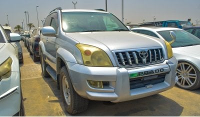 تويوتا برادو KDJ125-0031125 || 2005, ||Diesel  || SILVERM, 3DR, A/T || ONLY FOR EXPORT || RIGHT HAND DRIVE.