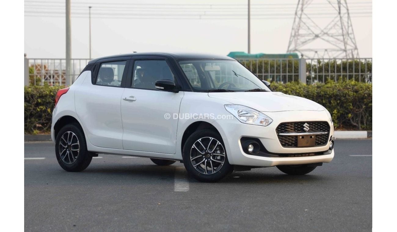 Suzuki Swift 2024 Suzuki Swift 1.2 GLX - White & Black inside Black | Export Only