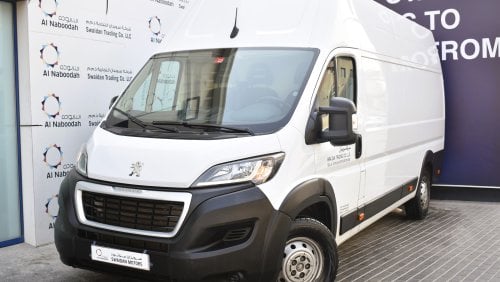 Peugeot Boxer AED 1279 PM | 2.2L L4 H3 GCC AGENCY WARRANTY UP TO 2026 OR 100K KM