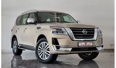 Nissan Patrol LE Platinum City 5.6L-8CYL-400HP Platinum RADAR Excellent Condition GCC Specs