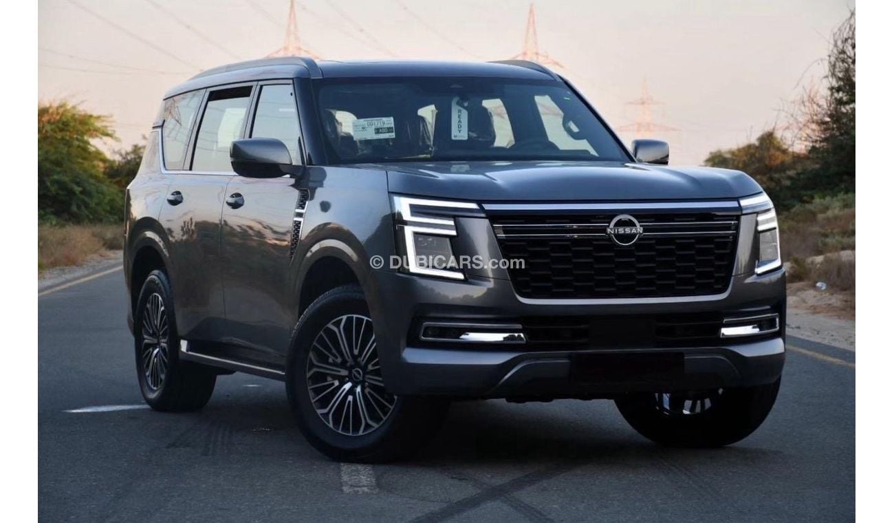 نيسان باترول 2025 NISSAN PATROL 3.5L V6 PLATINUM TWIN TURBO FULL OPTION A/T