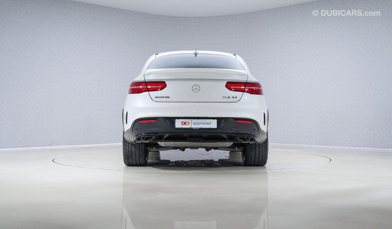 Mercedes-Benz GLE 43 AMG Coupe 4Matic Designo - 2 Years Approved Warranty - Approved Prepared Vehicle