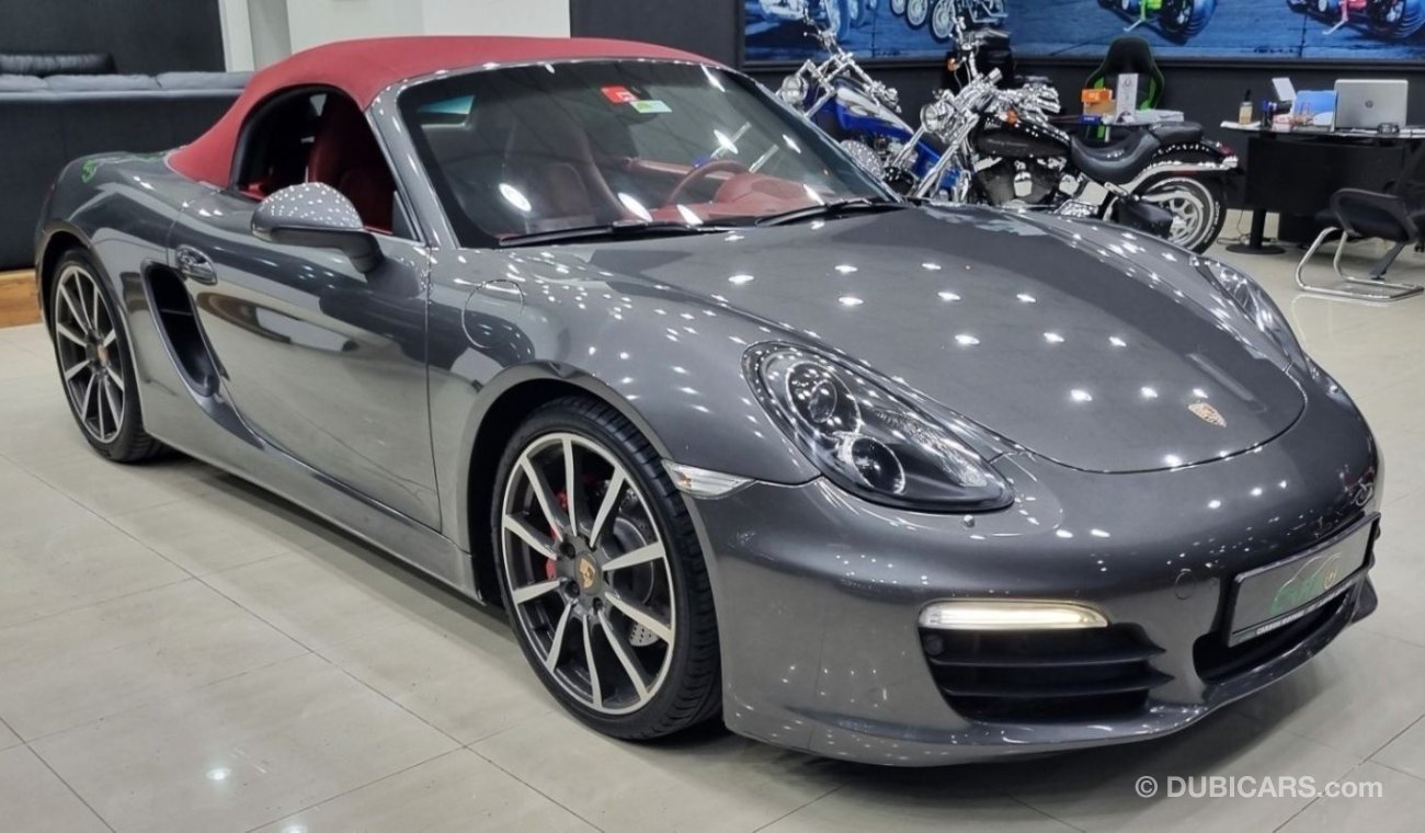 بورش بوكستر 718 SUMMER PROMOTION BOXSTER S 2014 IN GOOD CONDITION FOR 150K AED