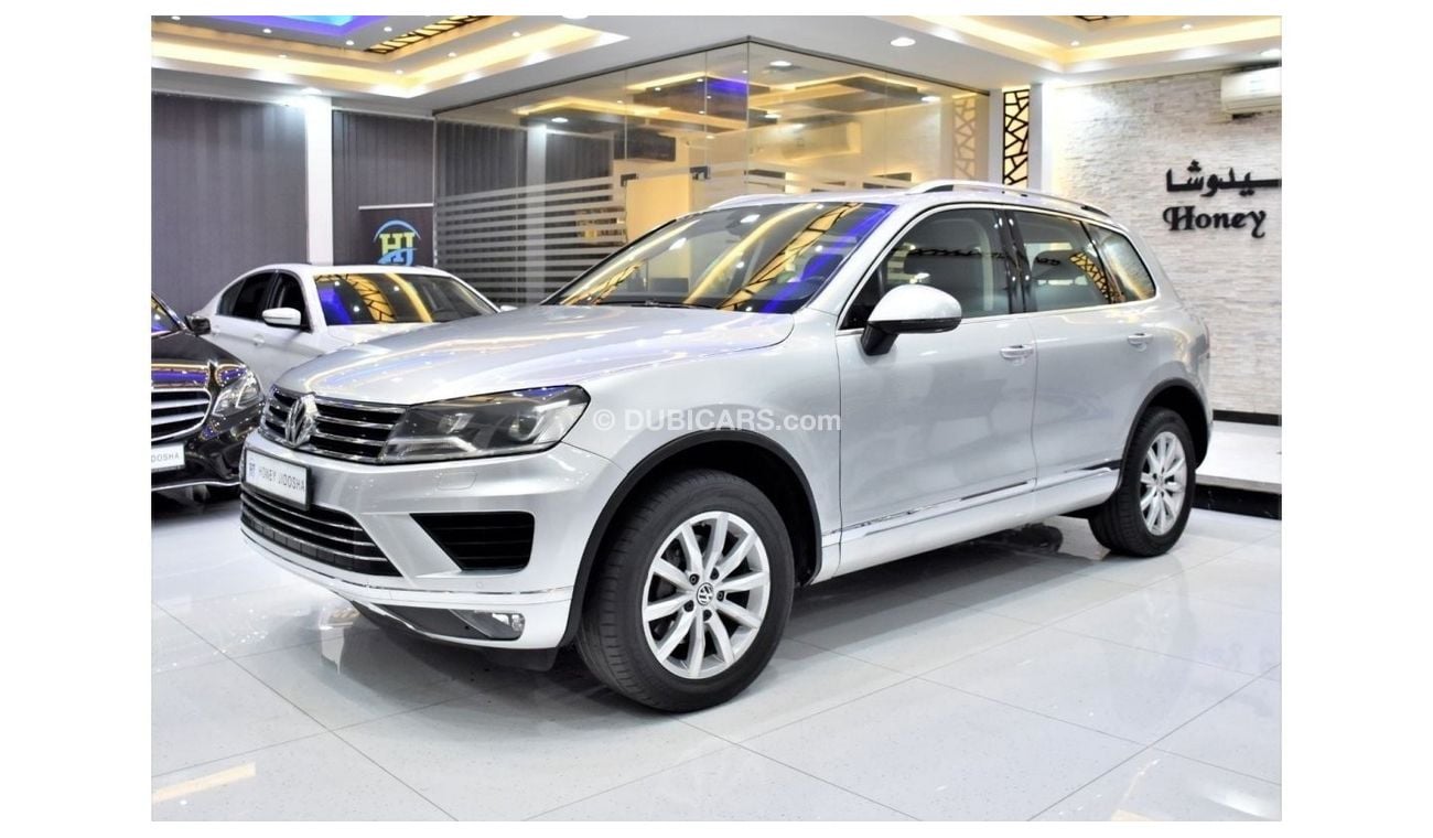 Volkswagen Touareg EXCELLENT DEAL for our Volkswagen Touareg ( 2018 Model ) in Silver Color GCC Specs