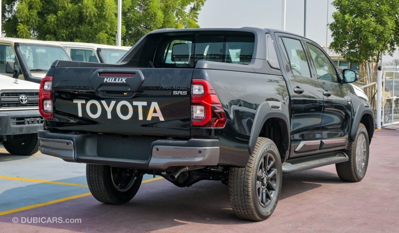 Toyota Hilux Toyota Hilux Adventure 4.0Ltr SRS AT MY2024-Black