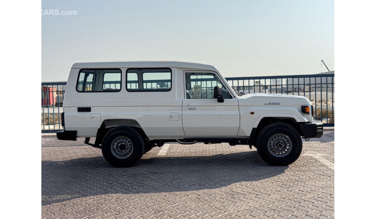 Toyota Land Cruiser Hard Top 2024 Toyota LC78 2.8 Hard Top - White inside Bluish Grey | Export Only