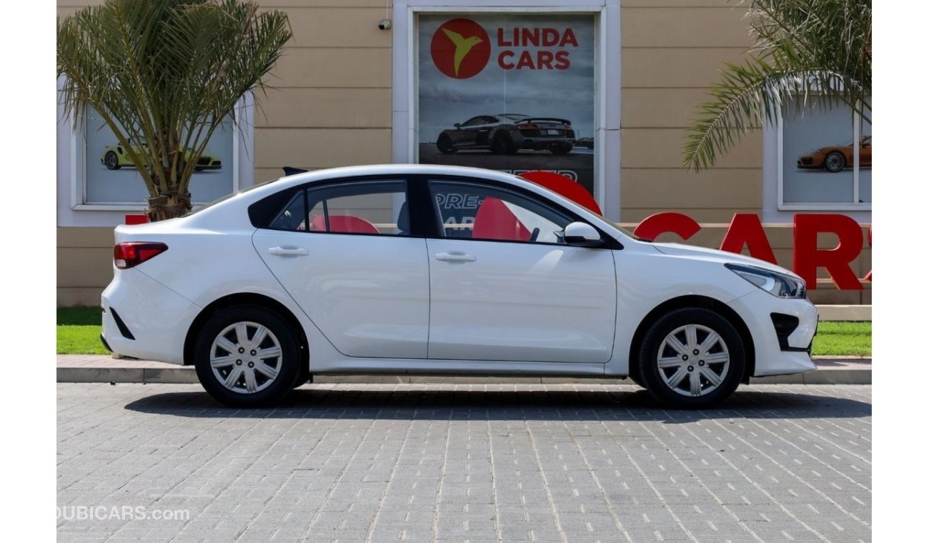 كيا ريو Kia Rio 2021 GCC under Agency Warranty with Flexible Down-Payment/ Flood Free.