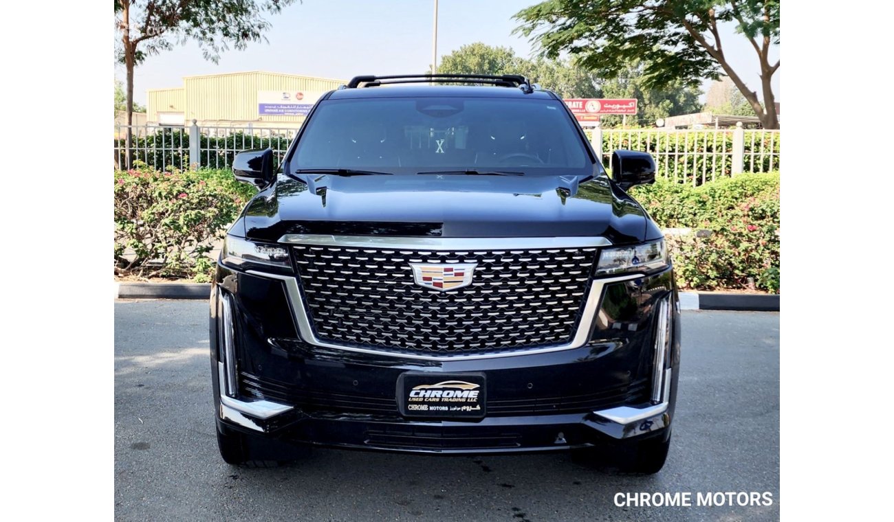 Cadillac Escalade 2022 CADILLAC ESCALADE ESV  PREMIUM LUXURY PLATINUM  LONG 5DR SUV, 6.2L 8CYL PETROL, 420 BHP AUTOMAT