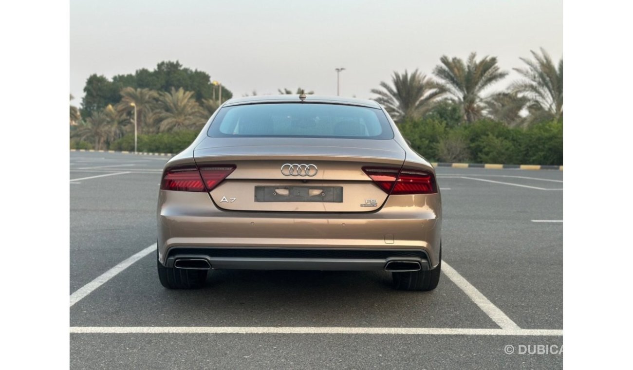 Audi A7 35 FSI quattro Exclusive MODEL 2015 GCC CAR PERFECT CONDITION INSIDE AND OUTSIDE FULL OPTION PANORAM