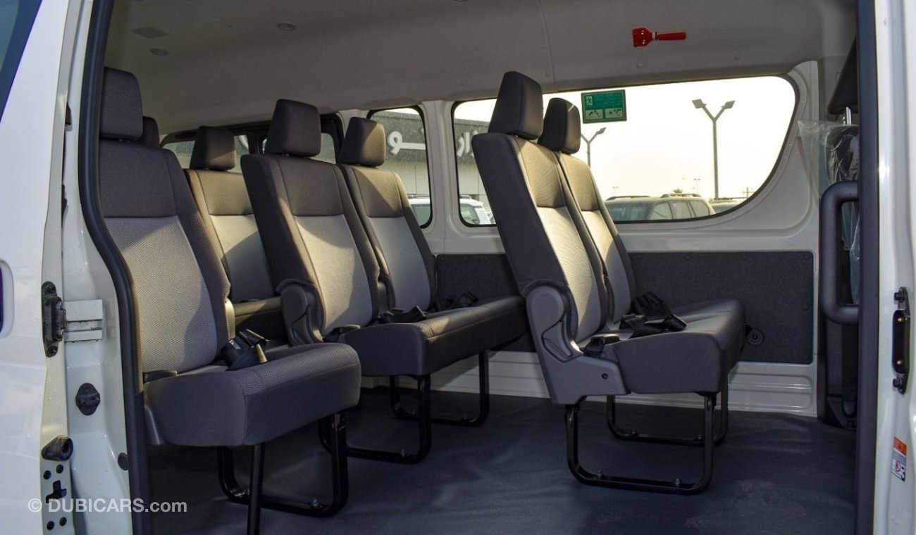 تويوتا هاياس Toyota Hiace Passenger High Roof 3.5L Petrol M/T Model 2024 Automatic Door- DVD