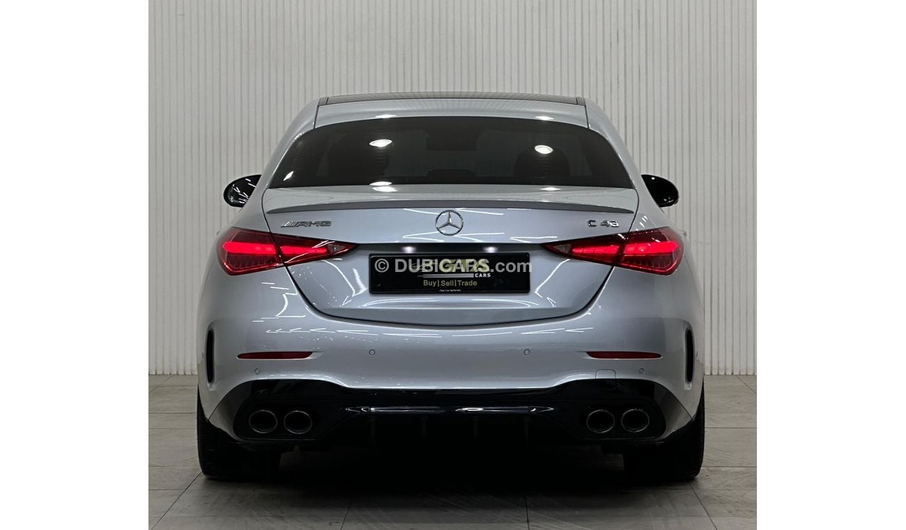 مرسيدس بنز C 43 AMG 2.0L 2023 Mercedes Benz C43 AMG 4MATIC, May 2028 Mercedes Warranty, May 2025 Mercedes Service Pack,