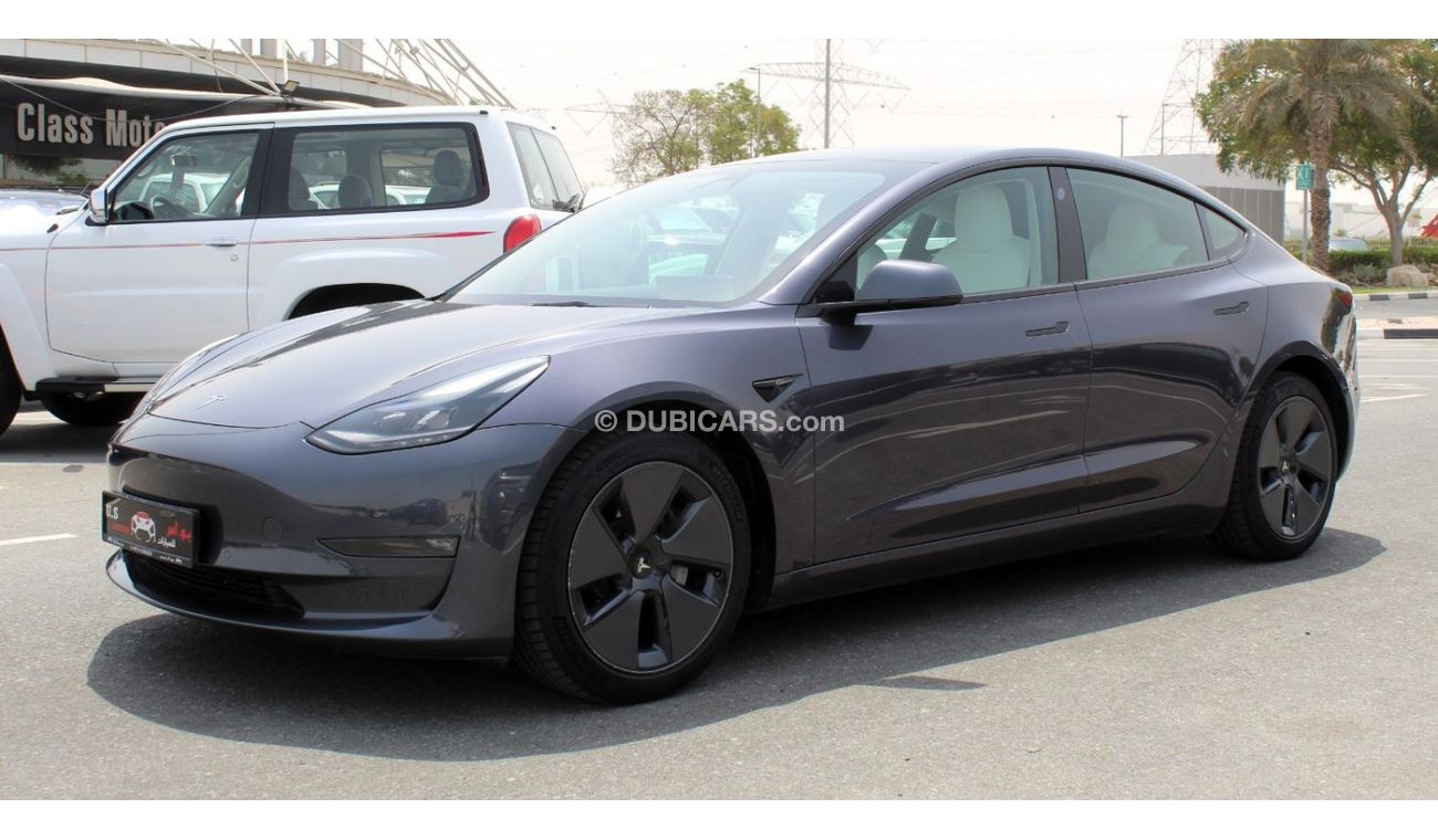 تسلا موديل 3 TESLA MODEL 3 LONG RANGE DUAL MOTOR 4WD 2021 GCC LOW MILEAGE SINGLE OWNER WITH TESLA AGENCY WARRANTY