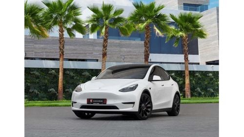 Tesla Model Y Performance | 3,525 P.M  | 0% Downpayment | Agency Warranty!