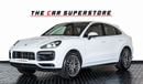 Porsche Cayenne Std 3.0L (335 HP) 2022 - PORSCHE CAYENNE COUPE - GCC - SERVICE HISTORY - WARRANTY