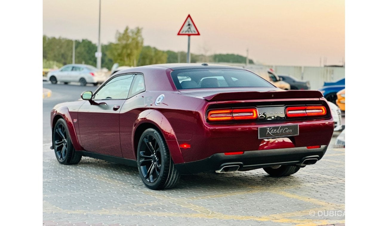 Dodge Challenger R/T | Monthly AED 1300/- | 0% DP | Custom Leather Seats | Touch Screen | # 01603