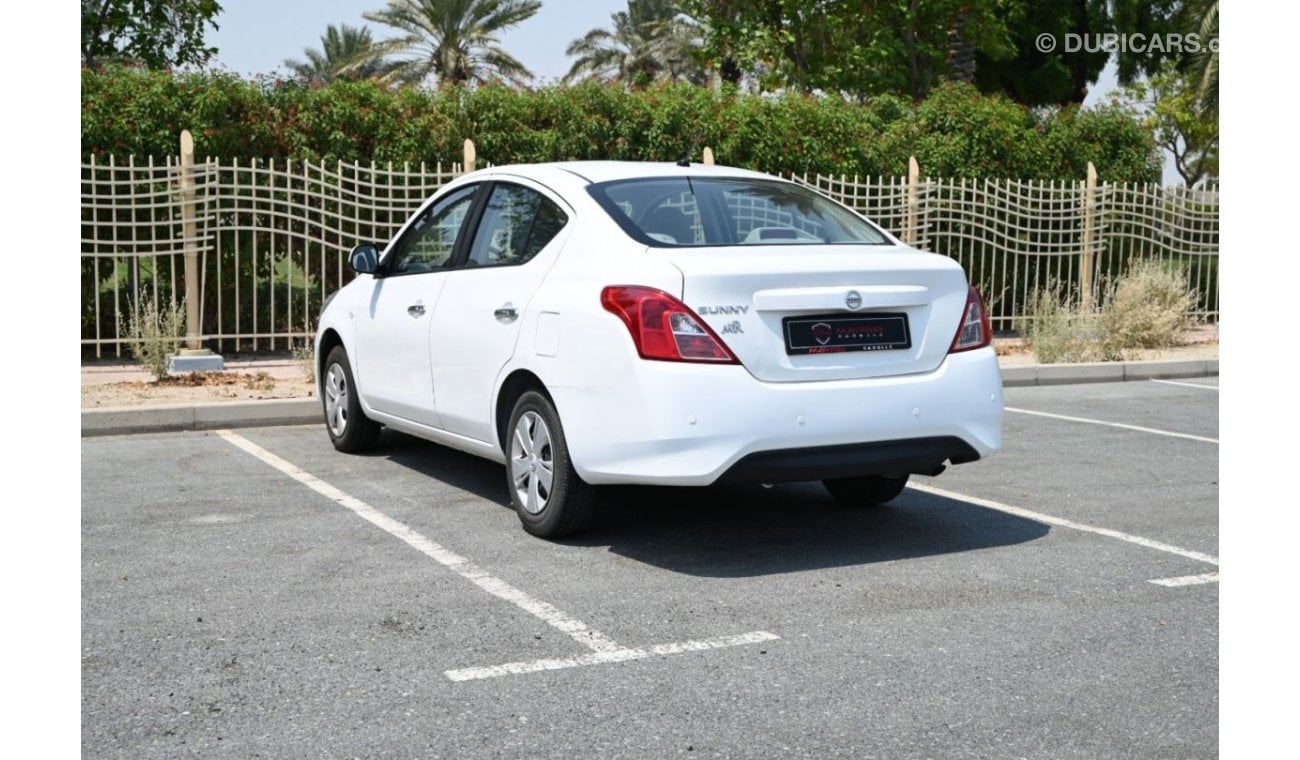 نيسان صني 0% DP - GCC - NISSAN SUNNY SV - 1.5L V4 FWD - LOW MILEAGE - FIRST OWNER - WELL MAINTAINED