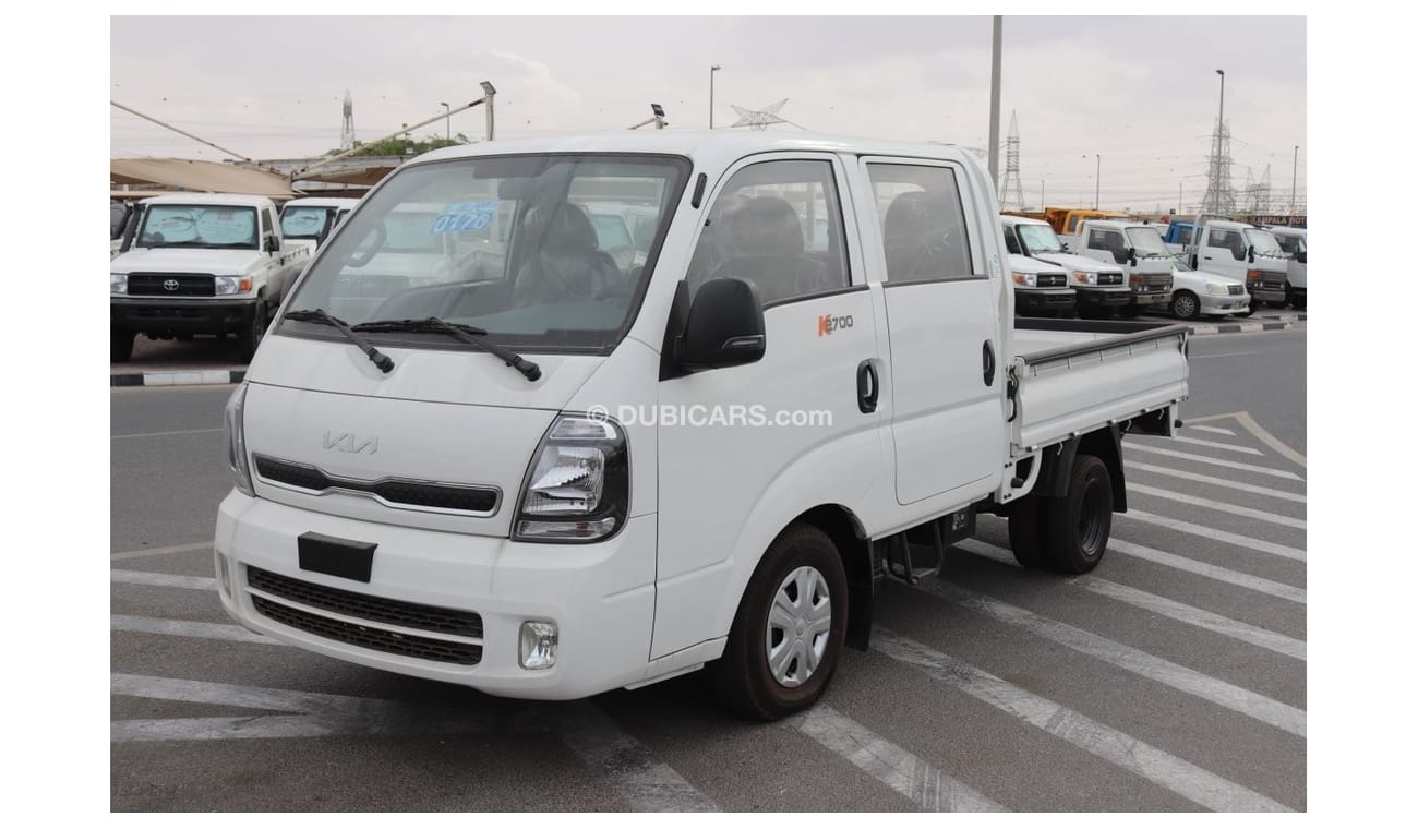 Kia K2700 BONGO 2.7L,DIESEL, DOUBLE CABIN, WHITE COLOR, MONITOR, 4 DOORS ,MODEL 2024 FOR EXPORT