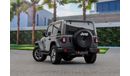 Jeep Wrangler Sahara | 2,742 P.M  | 0% Downpayment | Full Agency History!