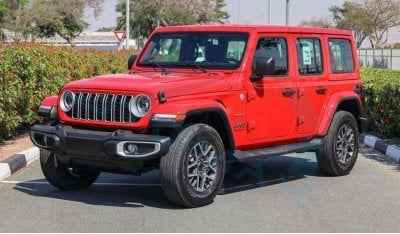 Jeep Wrangler (НА ЭКСПОРТ , For Export) Unlimited Sahara I4 2.0L 4X4 Turbo , 2024 GCC , 0Km , Без пробега