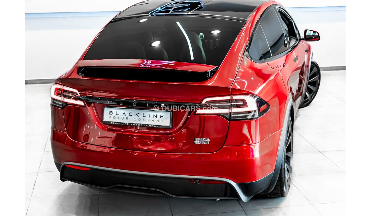 تسلا موديل اكس 2023 Tesla Model X Plaid, 2027 Tesla Warranty, 2031 Tesla Battery Warranty, Low KMs, GCC