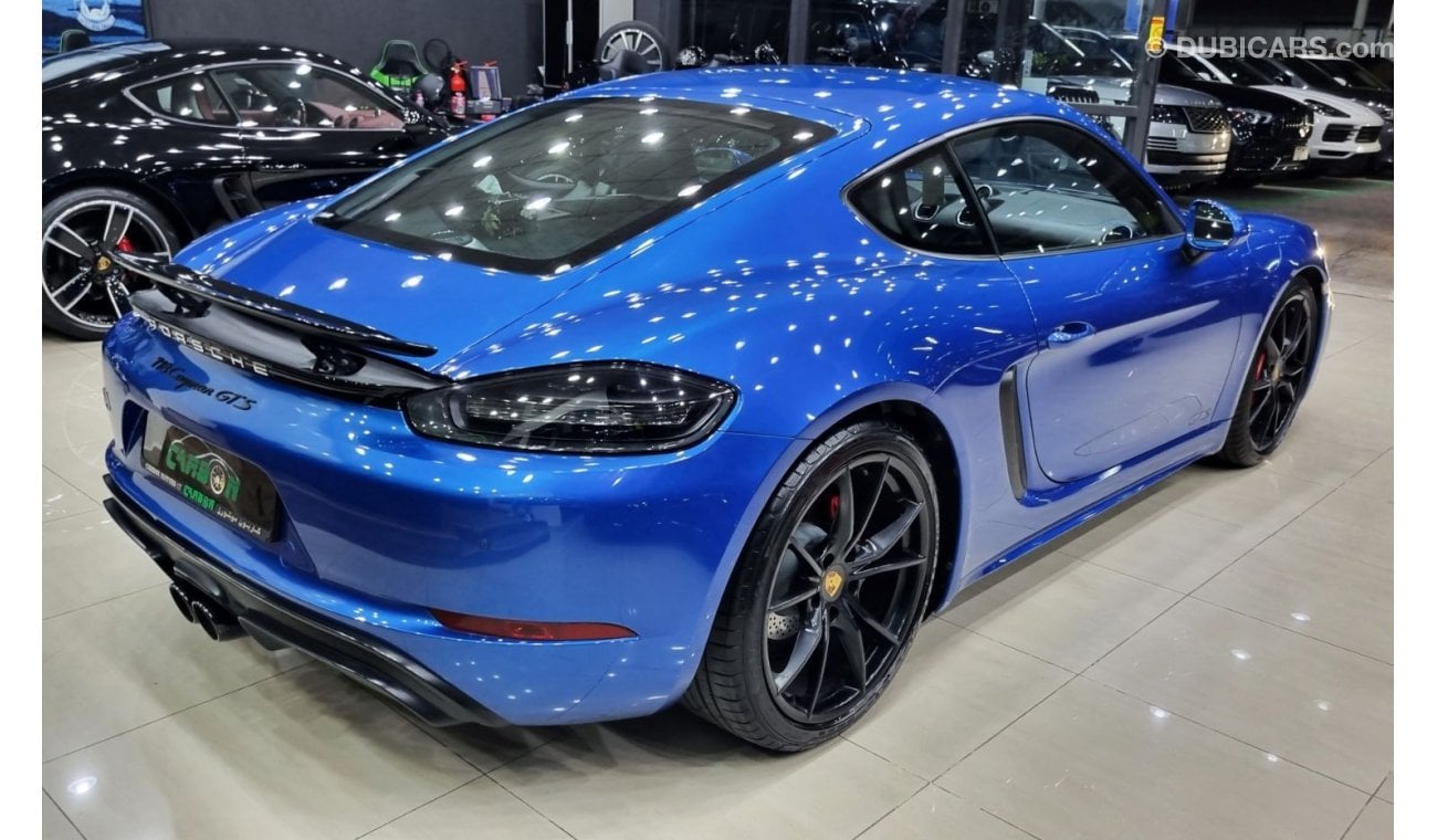 بورش كايمان 718 GTS 2.5L PORSCHE 718 CAYMAN GTS 2018 GCC FULL SERVICE HISTORY FROM PORSCHE FOR 275K AED