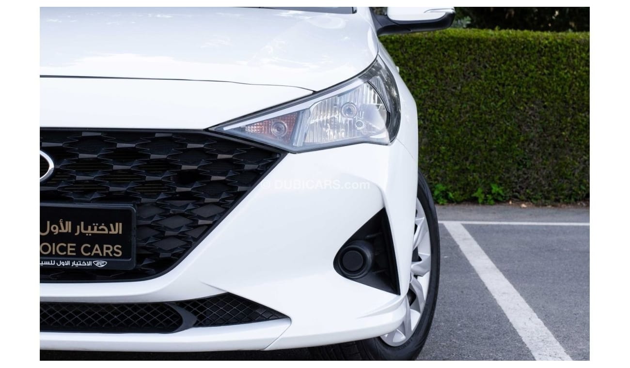 هيونداي أكسنت AED 607/month 2021 | HYUNDAI ACCENT | GL GCC | FULL SERVICE HISTORY | H51565