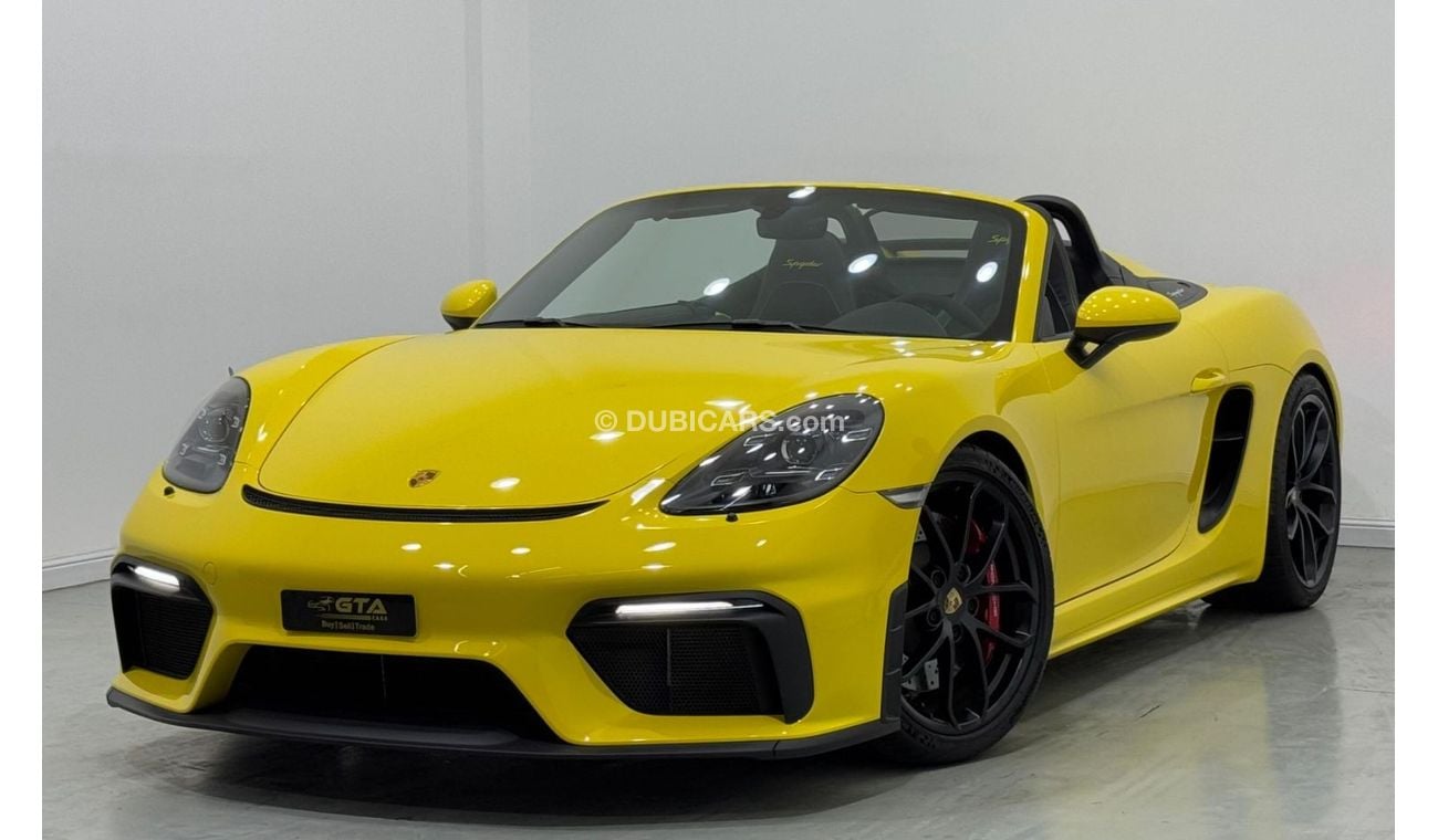 Porsche 718 Spyder RS 2023 Porsche 718 Spyder Cabriolet, March 28 Porsche Warranty, Full Porsche Service History, GCC