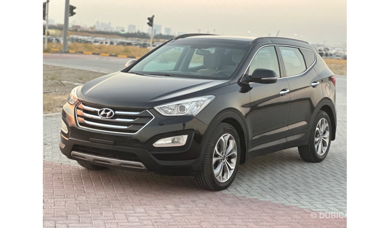 Hyundai Santa Fe GLS MODEL 2015 GCC CAR PERFECT CONDITION INSIDE AND OUTSIDE FULL OPTION PANORAMIC ROOF LEATHER SEATS