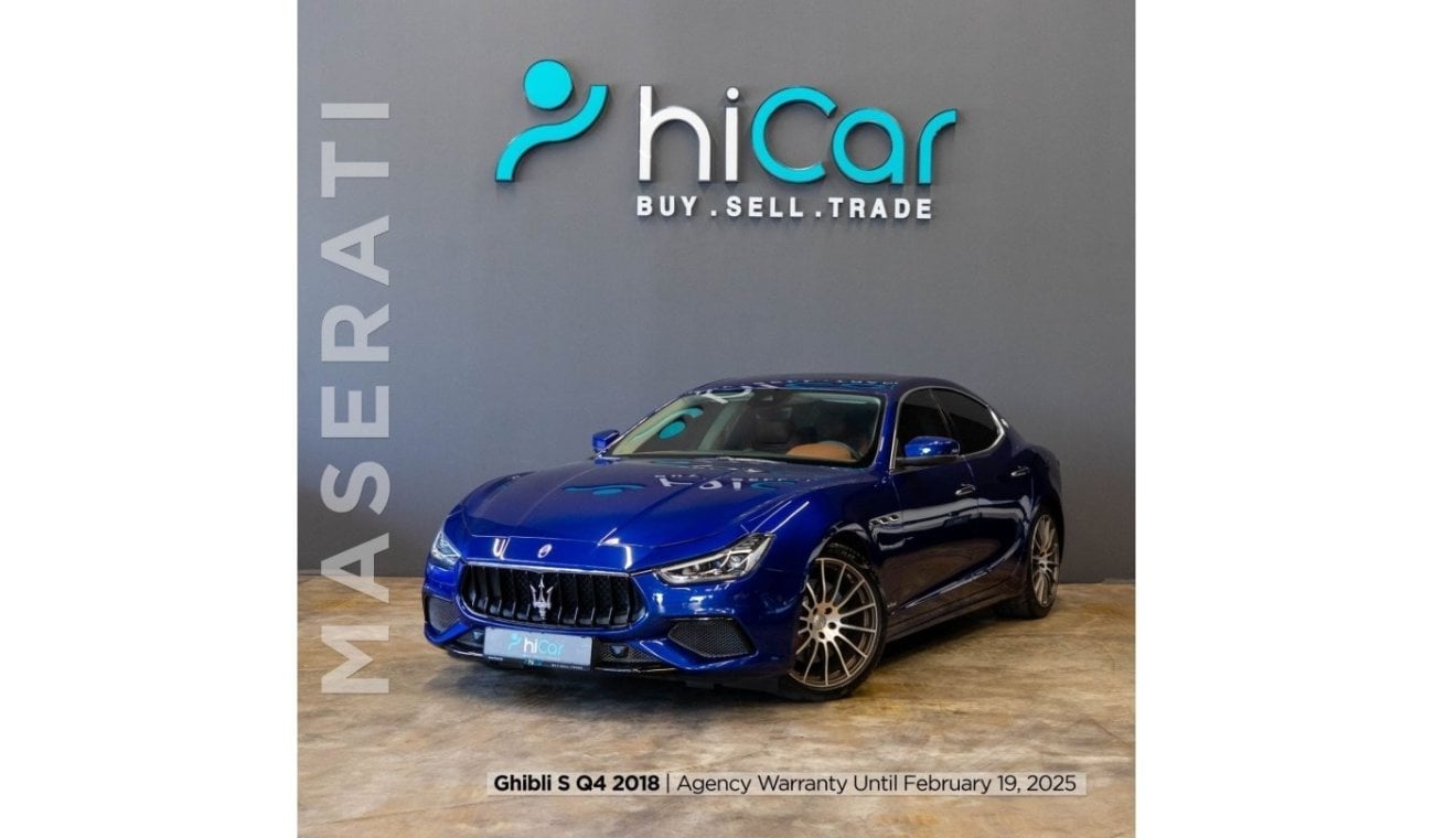 Maserati Ghibli Gran Sport S AED 1993 pm • 0% Downpayment • GranSport S • Agency Warranty