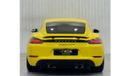 Porsche 718 Cayman GTS 4.0L A/T 2021 Porsche 718 Cayman GTS, Sep 2025 Porsche Warranty, Full Porsche Service History, L