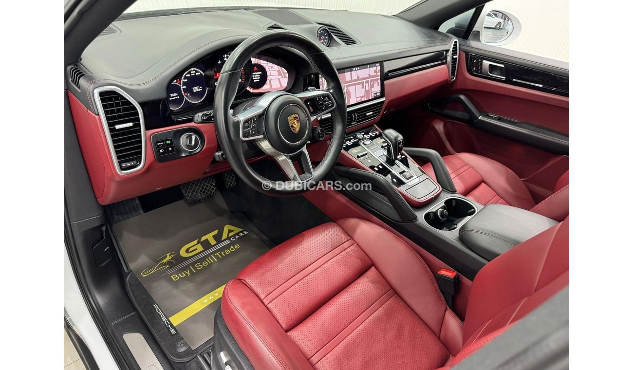 بورش كايان Std 3.0L (335 HP) 2020 Porsche Cayenne Coupe, Warranty, Service History, Sport Chrono Package, Full