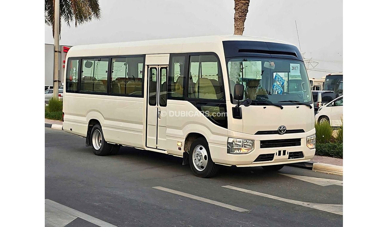 Toyota Coaster DIESEL/ V6 1HZ ENGINE/ 23 SEATER/ LOW MILEAGE/ LOT# 6001217