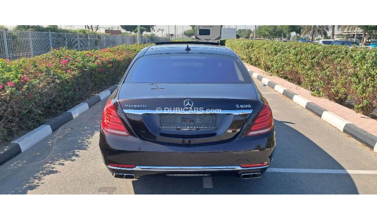 Mercedes-Benz S600 Maybach MAYBACH S600 2016 GCC FULL SERVICE GARGASH +ORGINAL PAINT 100% +FULL OPTION + 1 YEAR WARRANTY