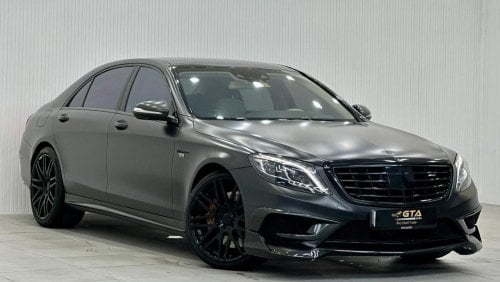 Mercedes-Benz S 63 AMG Std 2015 Mercedes Brabus S63 AMG 4MATIC, 1 Of 1, Full Service History, Fully Loaded, GCC