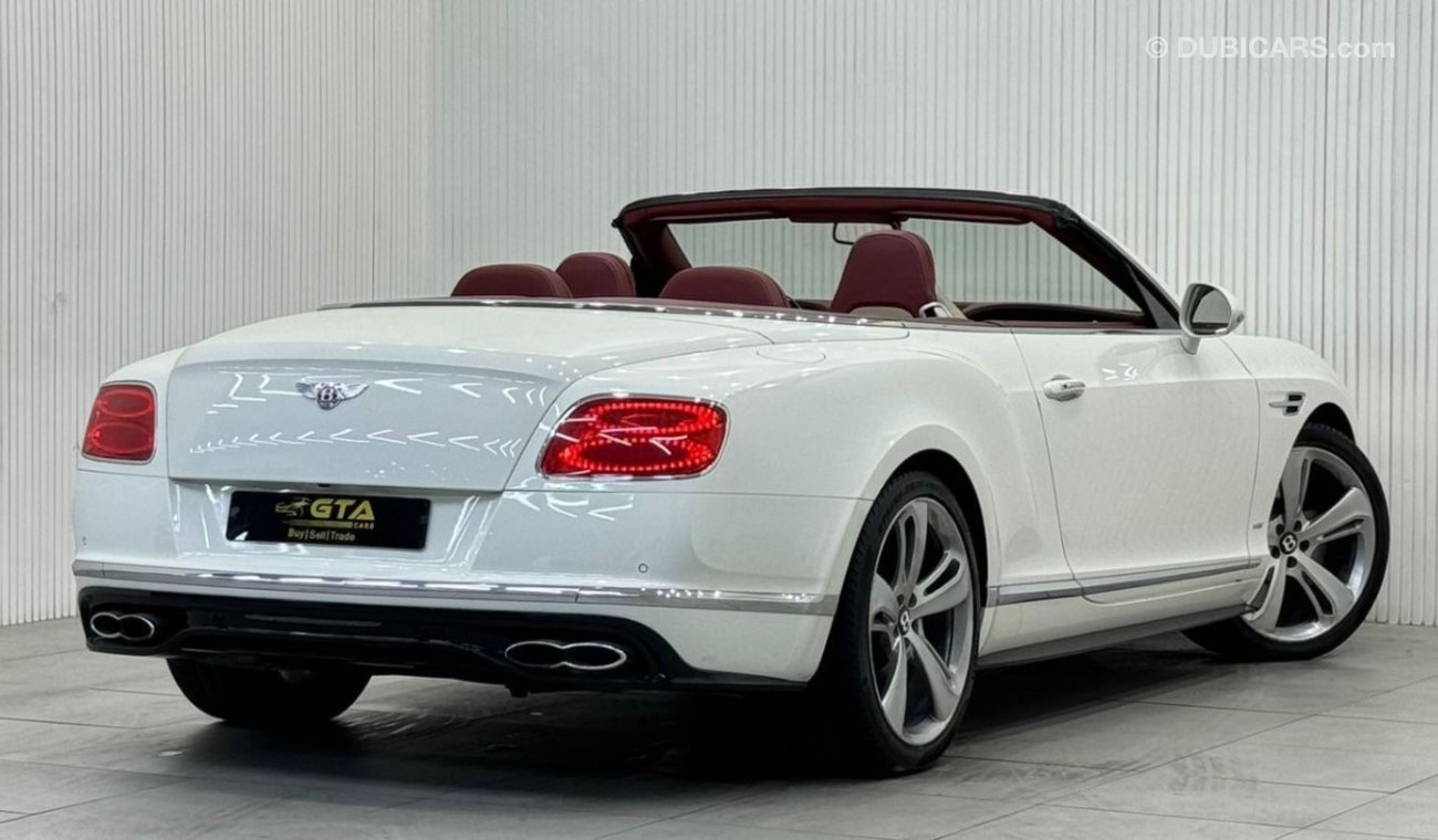 بنتلي كونتيننتال جي تي سي 2016 Bentley Continental GTC Convertible V8S, Full Service History, GCC