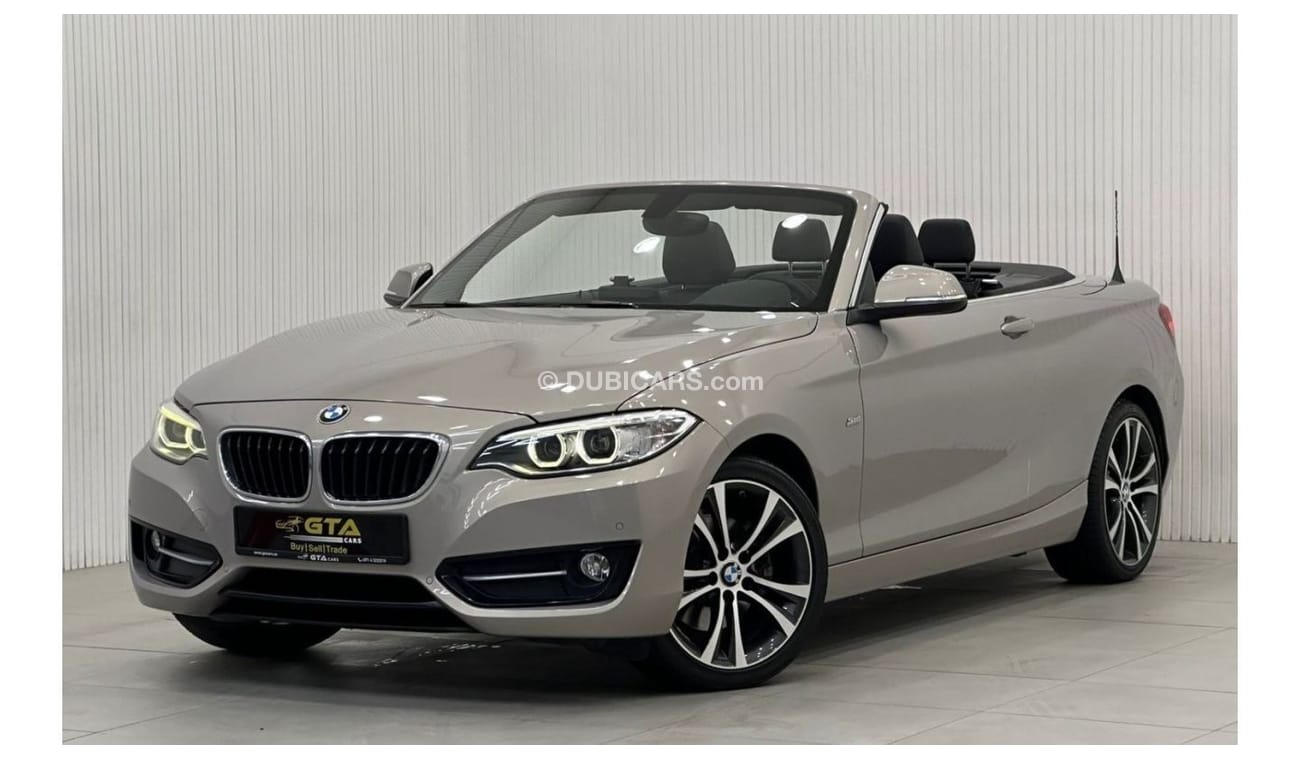 بي أم دبليو 220 سبورت لاين 2017 BMW 220i Sportline, Warranty, Service History, Excellent Condition, GCC