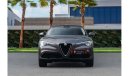 Alfa Romeo Stelvio 1ST EDITION  | 1,723 P.M  | 0% Downpayment | LOW KMS!