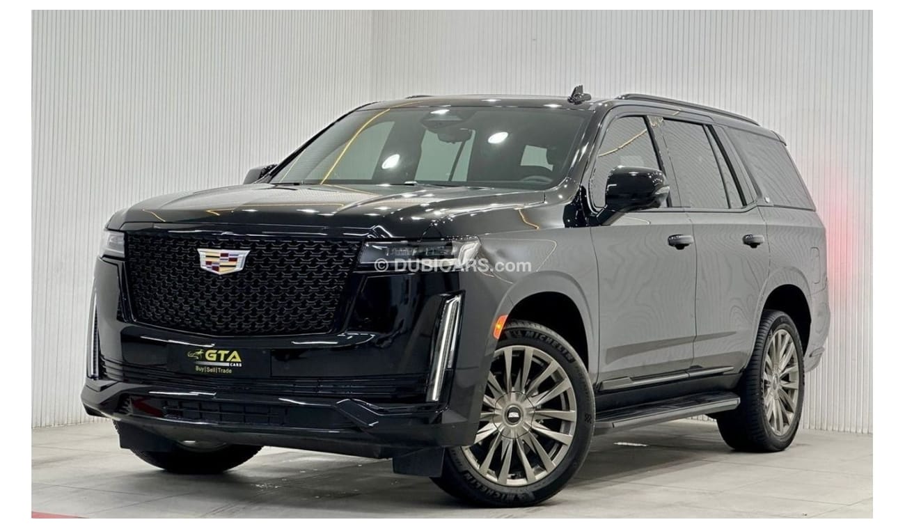 Cadillac Escalade 2023 Cadillac Escalade Sport, Jan 2027 Cadillac Warranty, Jan 2028 Cadillac Service Pack, GCC