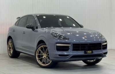 بورش كايان Turbo GT 4.0L 2022 Porsche Cayenne Turbo GT, Agency Warranty Till 10/26, Full Service History, GCC