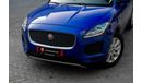 Jaguar E Pace P200 AWD | 1,821 P.M  | 0% Downpayment | STUNNING CONDITION!