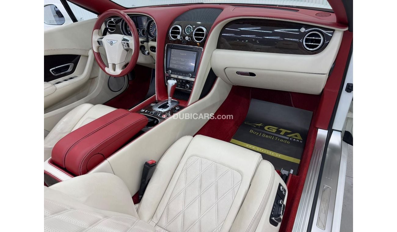 بنتلي كونتيننتال جي تي سي W12 2012 Bentley Continental GTC Convertible, W12, Excellent Condition, Full Options, GCC