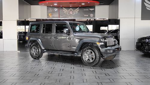 Jeep Wrangler Unlimited Sport AED 2,300 P.M | 2021 WRANGLER UNLIMITED | AGENCY WARRANTY | SERVICE CONTRACT | SPORT