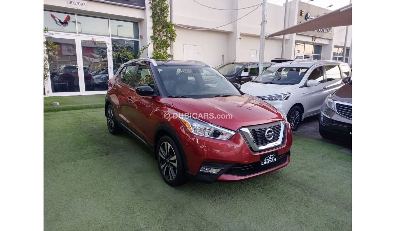 Nissan Kicks 2019 model, imported 1600 cc, red / black color, cruise control, alloy wheels, sensors, rear camera,